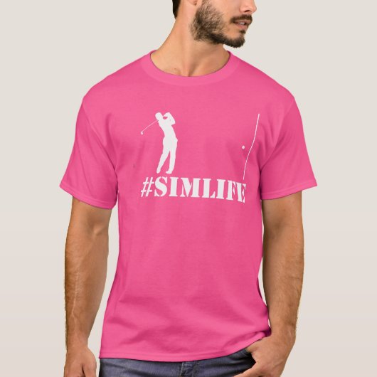 Golf Simulator T-shirt (Voorkant)