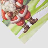 Golf Sinterklaas Kerstmis voor Pilot golffeest Tissuepapier (Detail)