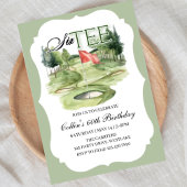 Golf SIX-TEE Birthday, 60, Golf Birthday,   Kaart