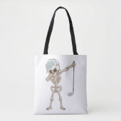 Golf Skeleton Tote Bag (Voorkant)