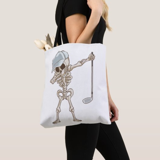 Golf Skeleton Tote Bag (Dichtbij)