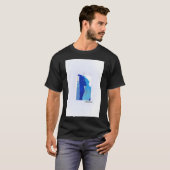 Golf-Sky Vis T-shirt (Voorkant volledig)