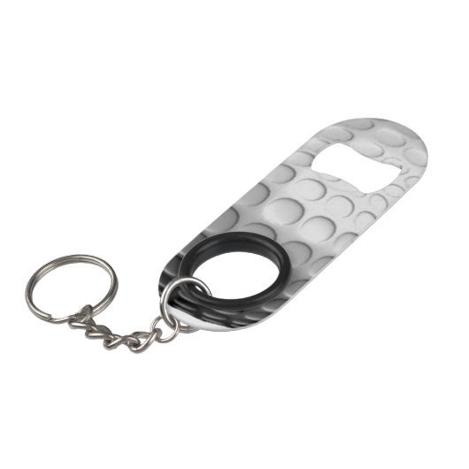 Golf Sleutelhanger Flessenopener (Voorkant Gekanteld)