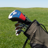 Golf Slovenië en Sloveense vlag/Golf Clubs Hoesjes Golfheadcover (Insitu)