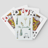 Golf Speelkaarten (Achterkant)