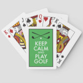 Golf-speelkaarten Pokerkaarten (Achterkant)
