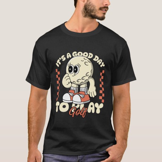 Golf spelen t-shirt (Voorkant)