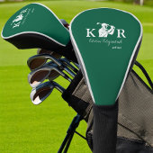 Golf Speler Classic Monogram Golfer jager-groen Golfheadcover