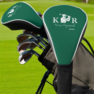 Golf Speler Classic Monogram Golfer jager-groen Golfheadcover