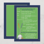 Golf Spirit Charity Tournament Kaart (Voorkant / Achterkant)
