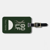 Golf Sport Beste spel ooit voor golfers en coaches Bagagelabel (Voorkant horizontaal)