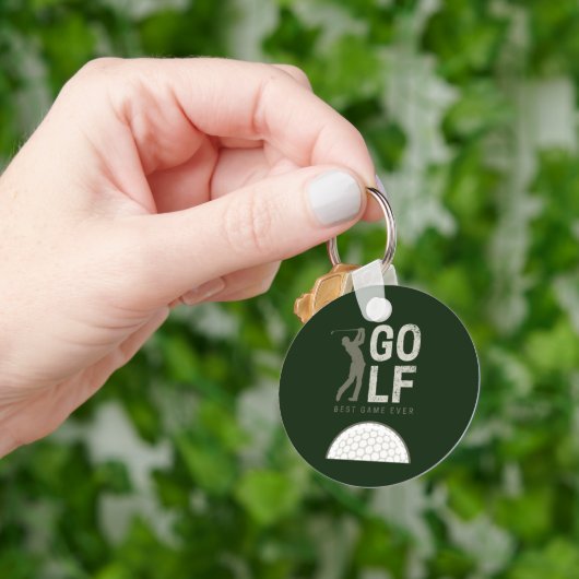 Golf Sport Beste spel ooit voor golfers en coaches Sleutelhanger (Hand)