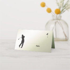 Golf Sport Design Plaatskaartje