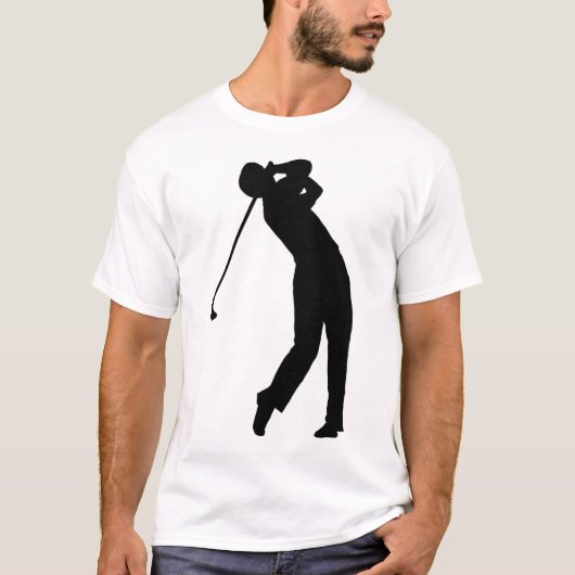 golf, sport, gym, atletiek t-shirt (Voorkant)