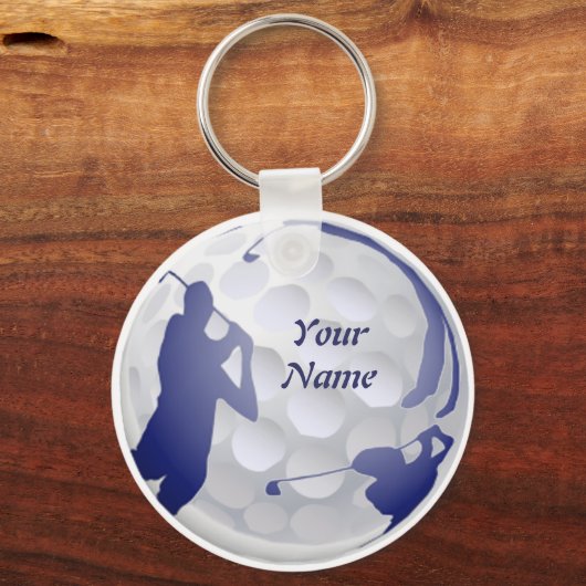 Golf, Sport Hobby Sleutelhanger (Voorkant)