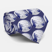 Golf, sport, Hobby Stropdas (Opgerold)