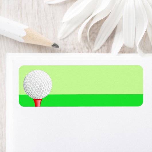 Golf Sport Label (Insitu)