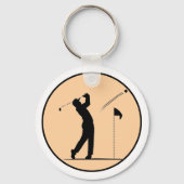 golf-sport sleutelhanger (Voorkant)
