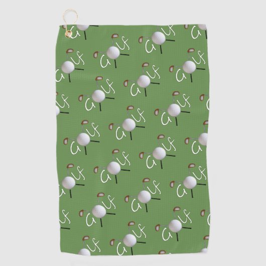 Golf Sport Towel Golfhanddoek (Voorkant)