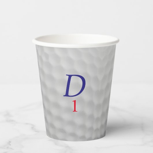 Golf Sport Verjaardagsfeest Papieren bekers (Voorkant)