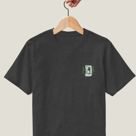 Golf Sport Zak Monogram Golfende Papa T-Shirt