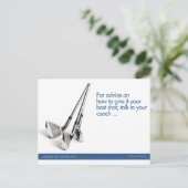Golf Sports Briefkaart (Staand voorkant)