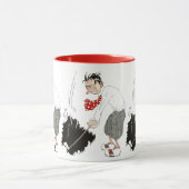  Golf Sports Humor, Funny Gekke Golfer Mok (Midden)