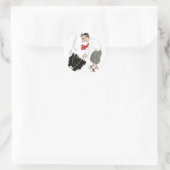  Golf Sports Humor, Funny Gekke Golfer Ronde Sticker (Tas)