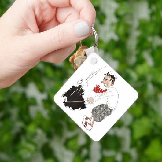  Golf Sports Humor, Funny Gekke Golfer Sleutelhanger (Hand)