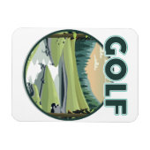 Golf Sports logo Magneet (Horizontaal)