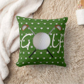 Golf Square Pillow Kussen (Deken)