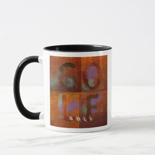Golf ("Squares" Collectie) Mok (Links)