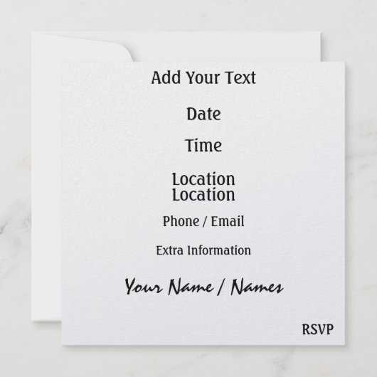 Golf - SRF Kaart (Achterkant)