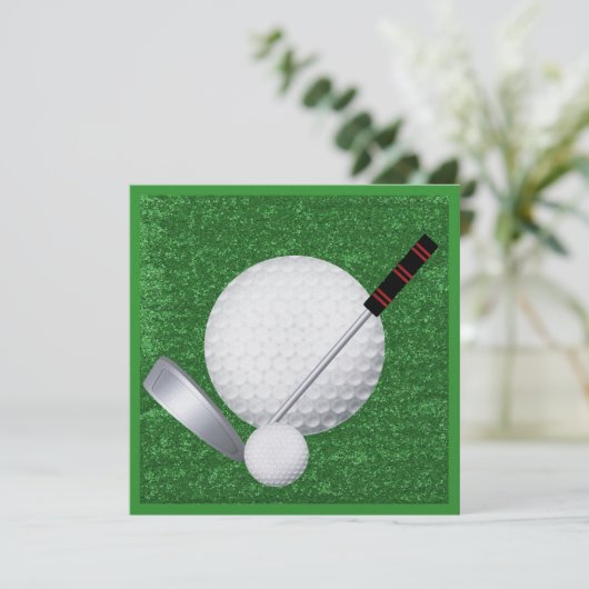 Golf - SRF Kaart (Staand voorkant)