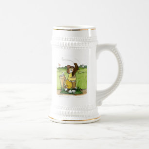 Golf Stein, humoristisch Bierpul