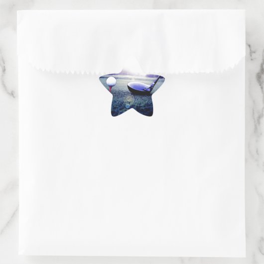 Golf Ster Sticker (Tas)