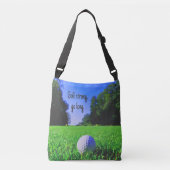 Golf sterke langwerpgolfbal crossbody tas (Voorkant)