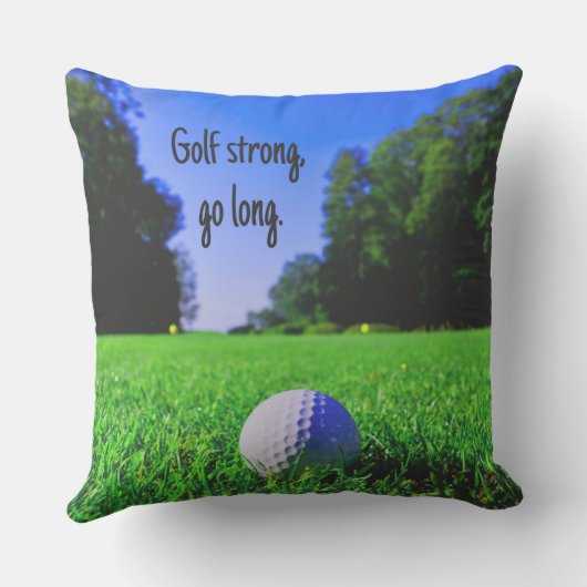 Golf sterke langwerpgolfbal kussen (Achterkant)