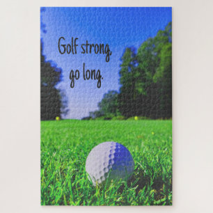 Golf sterke langwerpgolfbal legpuzzel