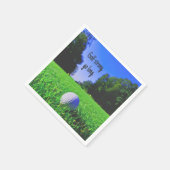 Golf sterke langwerpgolfbal servet (Hoek)