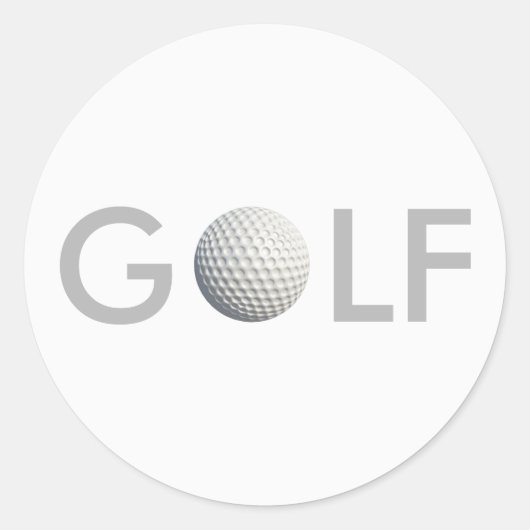Golf Sticker (Voorkant)
