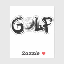 GOLF STICKER