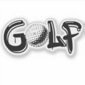GOLF STICKER (Voorkant)