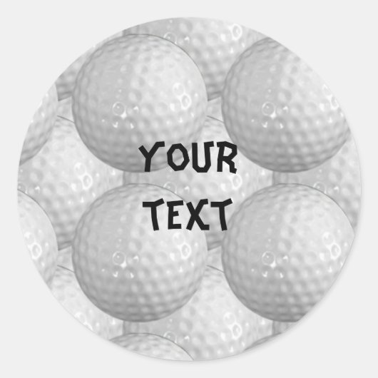 golf sticker (Voorkant)