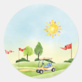 Golf Sticker (Voorkant)
