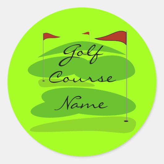 Golf Stickers (Voorkant)