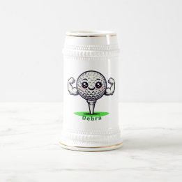 Golf Strong Beer Stein | For Men & Women Bierpul