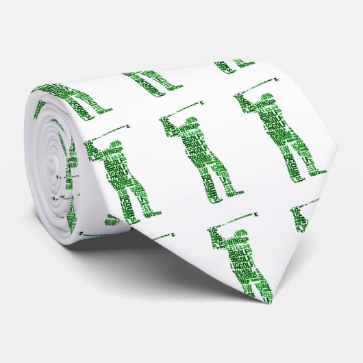 Golf stropdas (Opgerold)