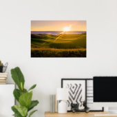 Golf Sunset Poster (Thuiskantoor)