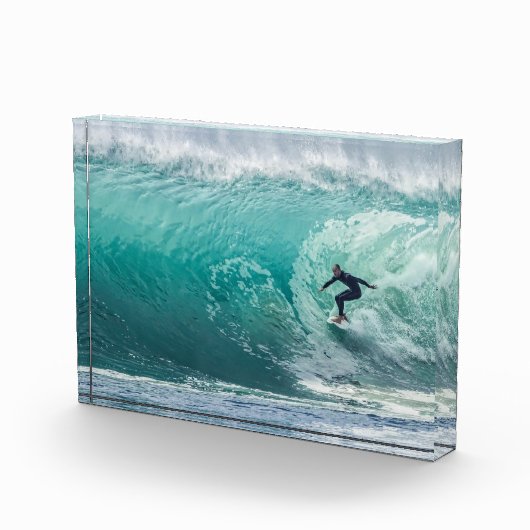 Golf, Surfer, prachtig landschap Fotoblokken (Rechts)